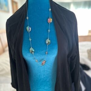 Iridescent Beaded Necklace
